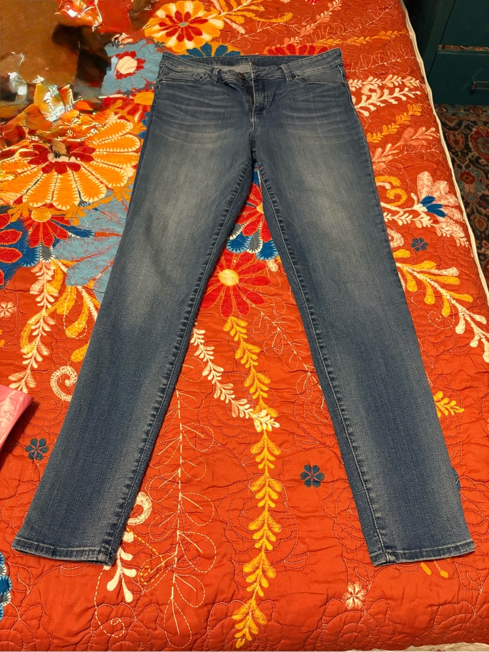 Kut from the Kloth Women's Mid-Blue Skinny Jeans